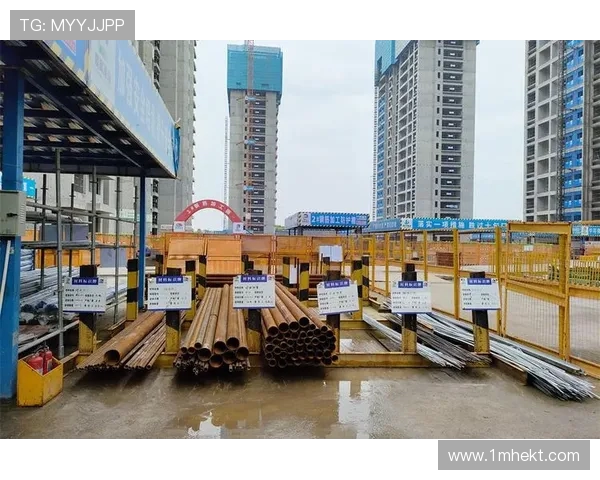 工地现场材料堆放平面示意